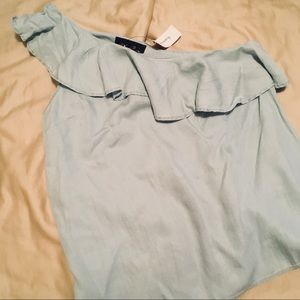 Francesca’s Ruffled Top